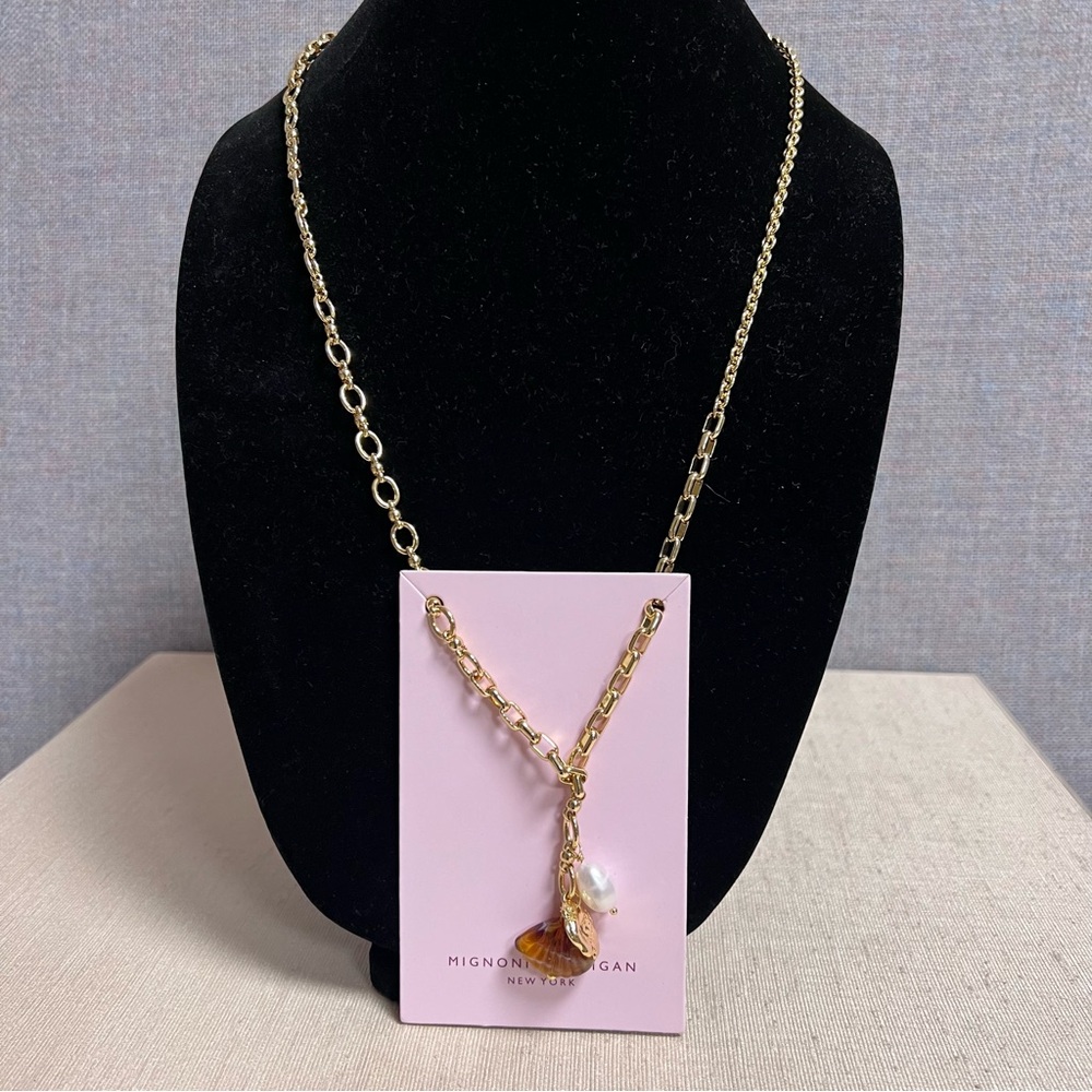 Mignonne Gavigan Cinzia Shell Necklace NWT